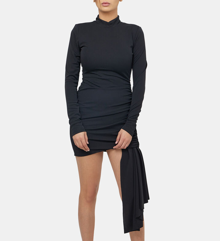 Ronaldo Draped Woven Dress