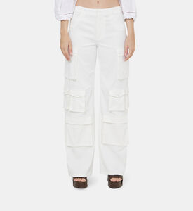 Olympia Mid Rise Baggy Cargo Pants