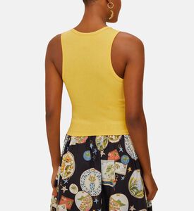 Toucan Bird Pattern Tank Top