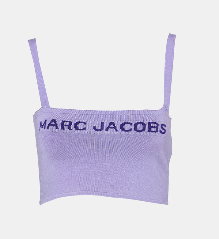 The Bandeau Knitted Crop Top