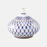 Cobalt Net Cupola Sugar Bowl