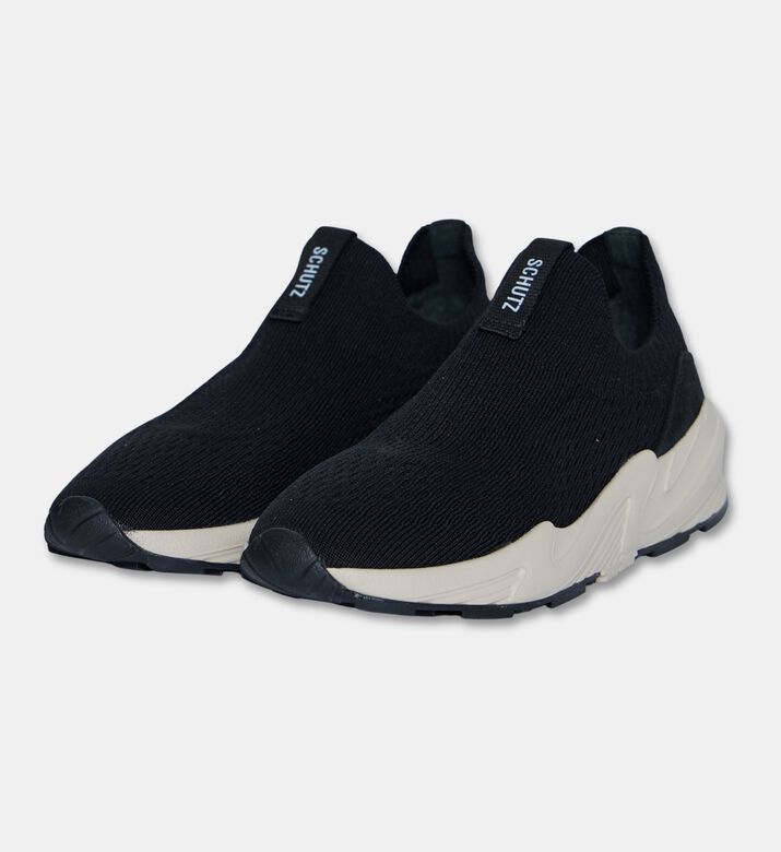 Schutz Slip-like Knit Uppo Atop Sneakers, Packshot View
