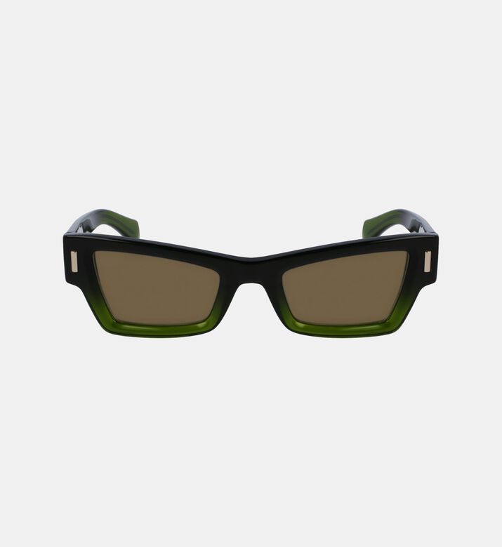 Rectangle Full-rim Sunglasses 53