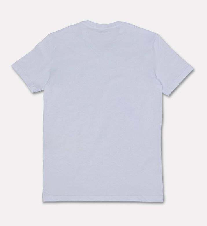 Emporio Armani Ts V Neck, White, Xl, Packshot View