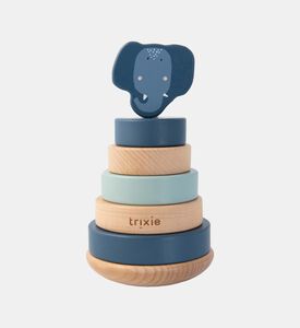 Mrs. Elephant Wooden Stacking Toy