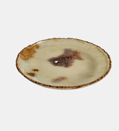 Stone Verdant Oasis Marble Plate