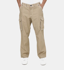 بنطال كارجو قطن فضفاض