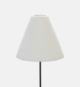 Home Deco and More Fabric Shade Iron Floor Lamp, Packshot View
