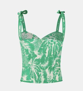 بلوزة قطن بطبعة سانتا باربرا