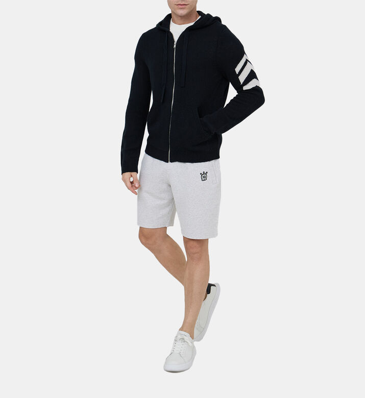 Cashmere Zip-up Hoodie