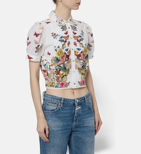 Alice and Olivia Top Rosie, Model View
