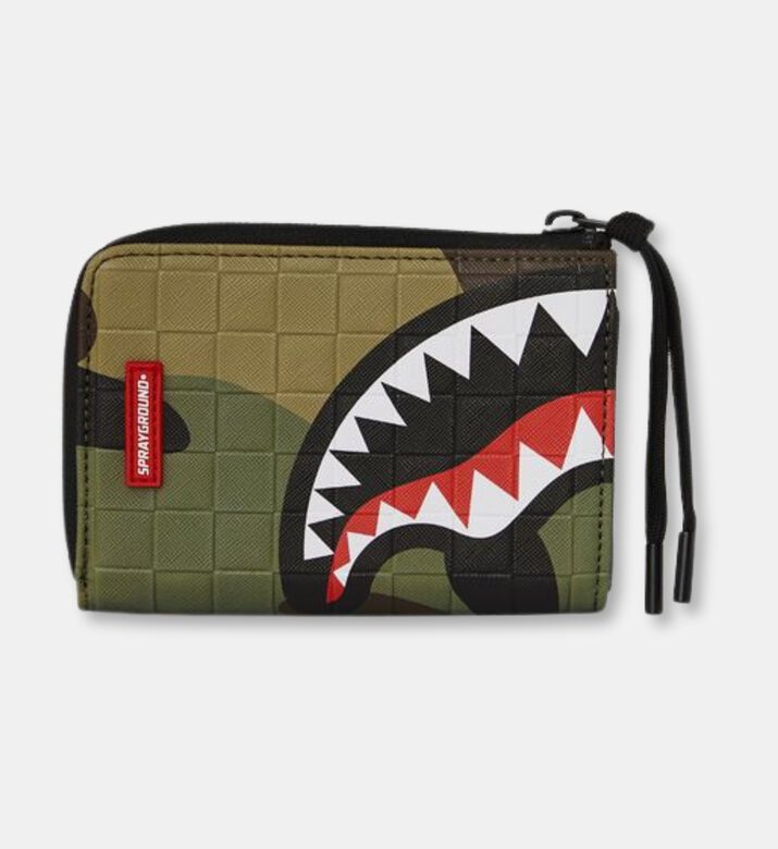 Sprayground Woodland Camo Checkered Backpack, Packshot View