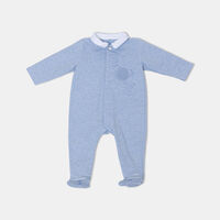 Cotton Long-sleeve Romper