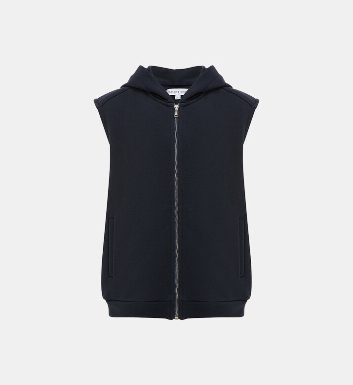 Sleeveless Hooded Gillet