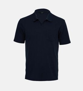 Knit Short-sleeve Polo Shirt