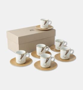 Silsal Fares 6-piece Espresso Cup Set, Packshot View