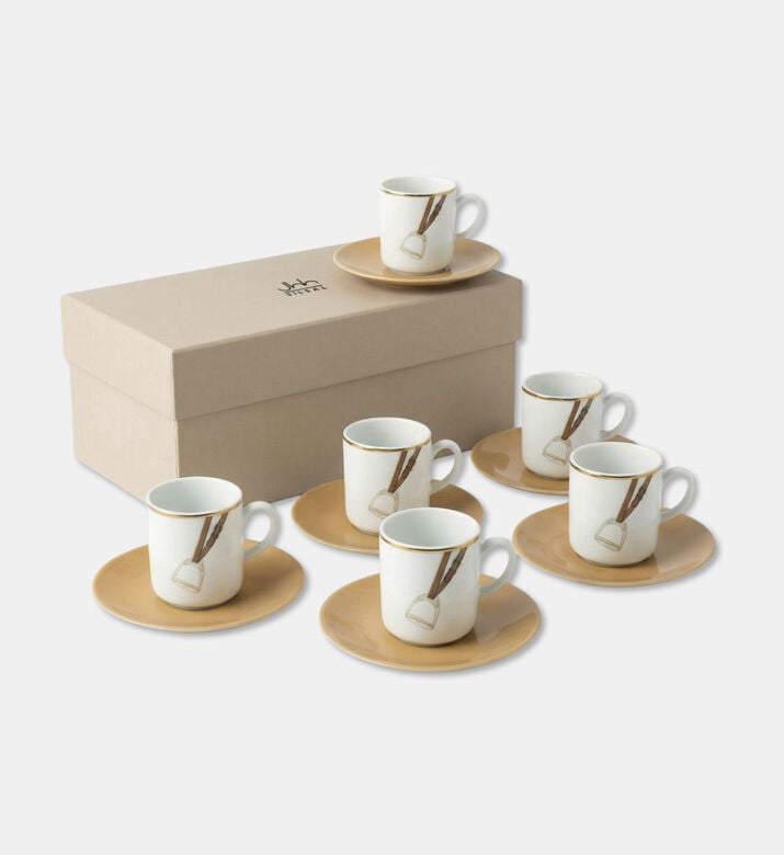 Silsal Fares 6-piece Espresso Cup Set, Packshot View