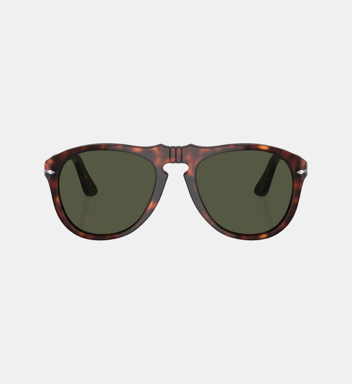 Pilot Frame Full-rim Sunglasses 52
