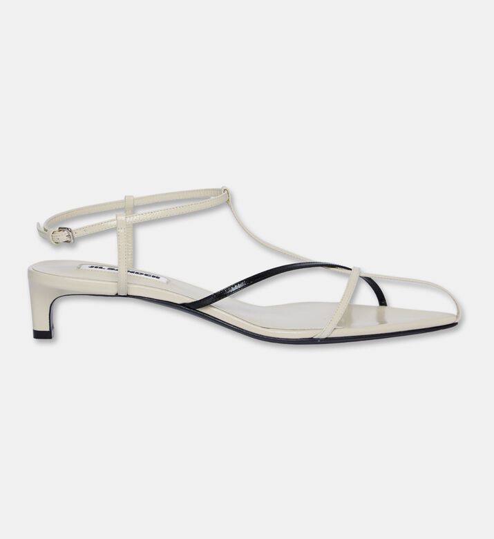 Jil Sander Goat Leather Bicolor Sandals, Packshot View