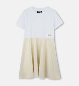 فستان قطن جيرسيه واسع