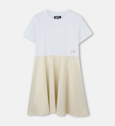 Cotton Jersey Flared Dress