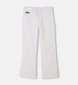 5-pocket Cotton-linen Blend Trousers