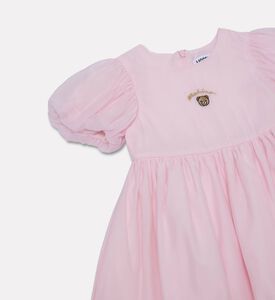 Moschino BKT Teddy Logo-embroidery Voluminous Dress, Packshot View