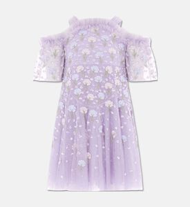 Needle And Thread Dandelion Ditsy Embroidered Floral-sequin Mini Dress, Packshot View