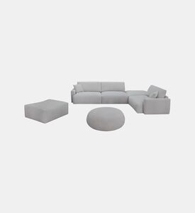 Home Deco and More 2-seater Sofa Set, Grey, Packshot View