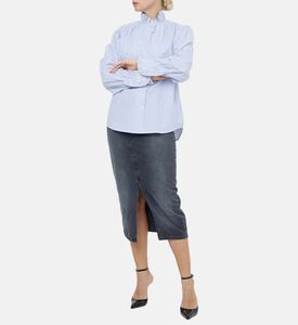 قميص بيبي بحار قطن مقلم