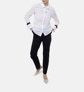 Weill Ruffle Long-sleeve Regular-fit Shirt, Model View