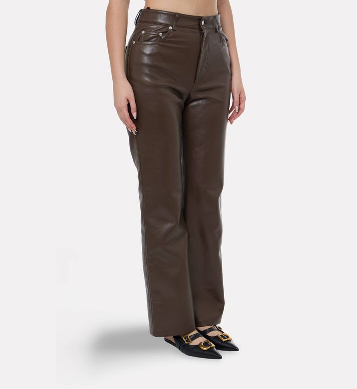 Nanushka Button Closure Flared Pants, Model View