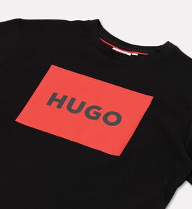 Hugo Casual Short-sleeve T-shirt, Black, 16y, Packshot View