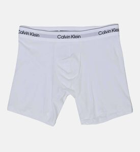 Calvin Klein Casual Logo-print 3-pack Boxers, White, Xxl, Packshot View