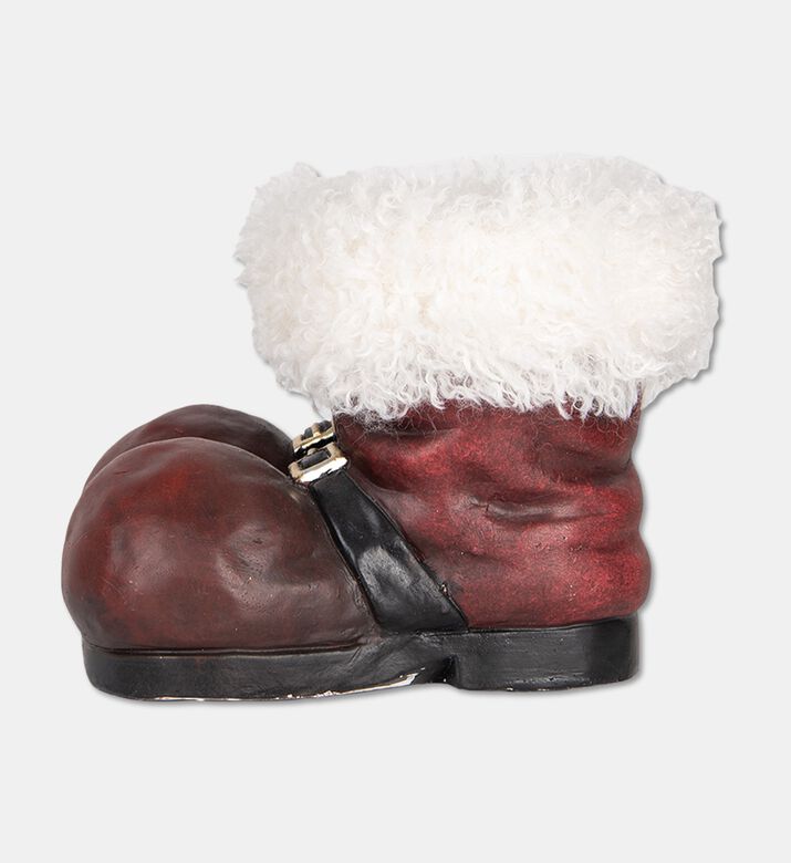 Clayre & Eef Flowerpot Boots Santa Claus, Packshot View