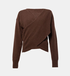 سترة ماغليا بياقة في بتصميم ملفوف