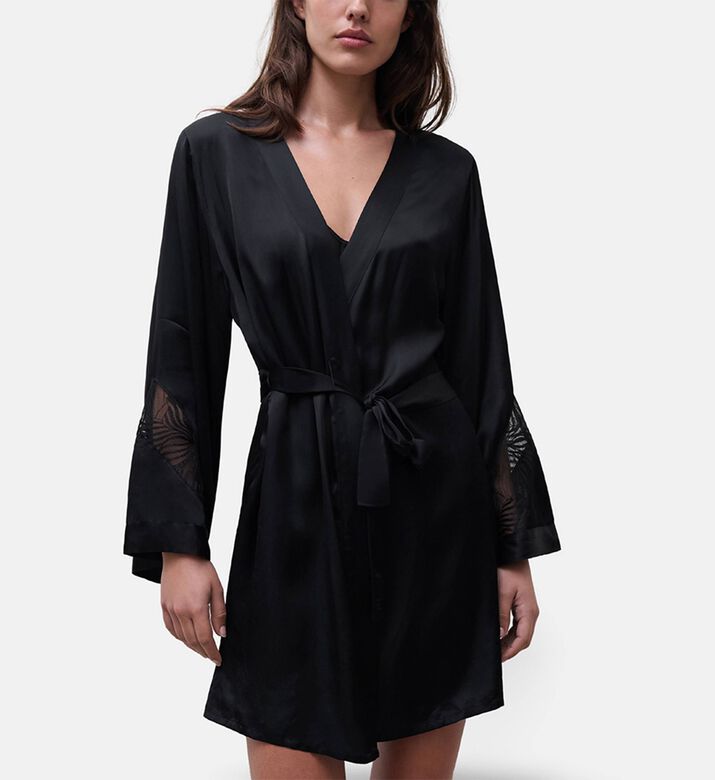 Chantelle Not Found, Black, S, Model View