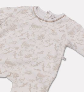 My First Collection Printed Long-sleeve Rompersuit, Packshot View