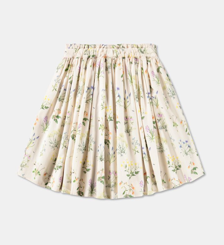 Molo Bev Primavera All-over-print Pleated Skirt, Packshot View