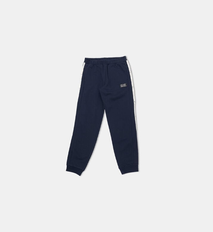 Side Stripe-print Regular-fit Pants