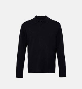 قميص بولو بأكمام طويلة