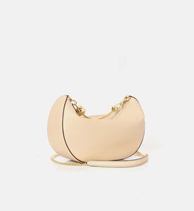 Strathberry Crescent Moon-shape Bag, Beige, Packshot View