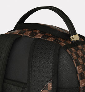 Sprayground Backpack Brown Check Paris, Packshot View
