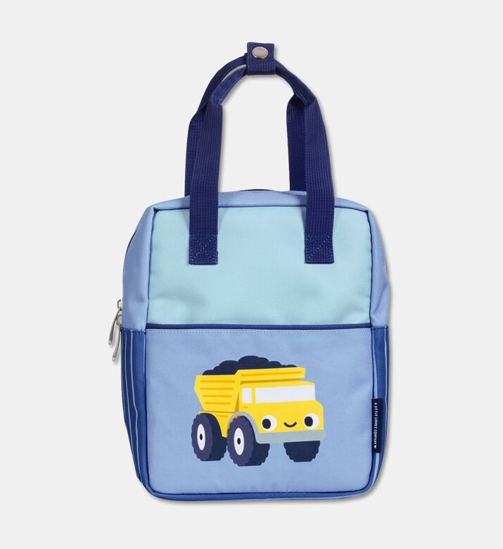 A Little Lovely Company Square Backpack - Dump Truck, Packshot View