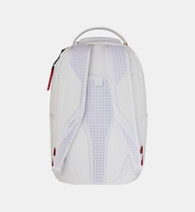 Sprayground Backpack White Leather Chain, Packshot View