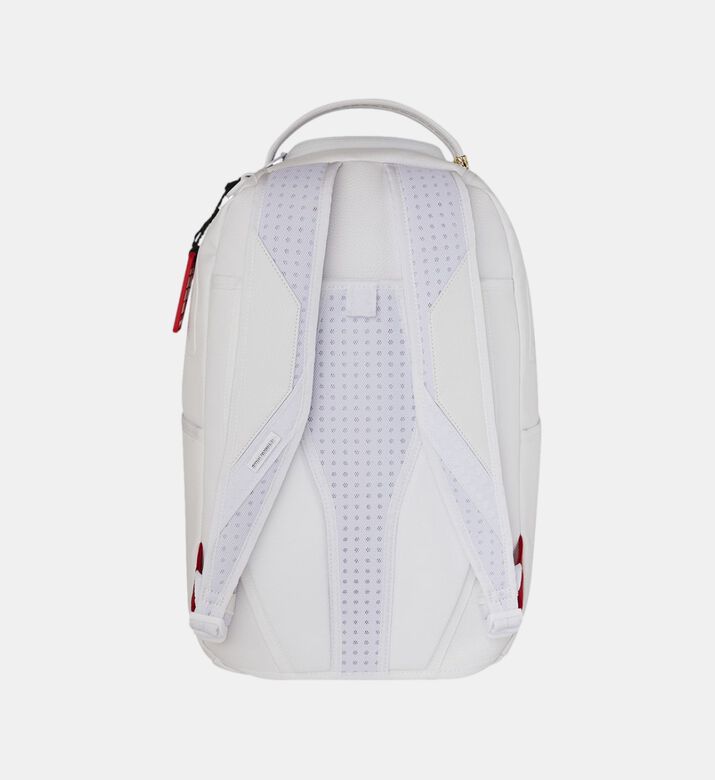 Sprayground Backpack White Leather Chain, Packshot View
