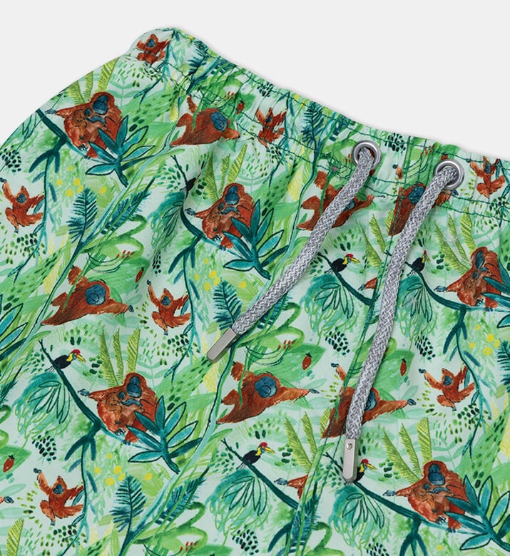 Junior Boy Mini Monkey Business Printed Swim Shorts Junior Boy Mini Monkey Business Printed Swim Shorts