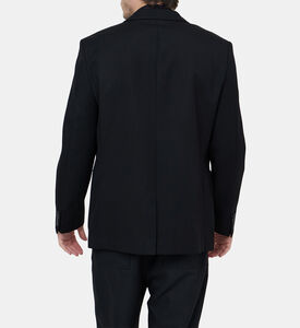 Wool Lambskin-details Jacket