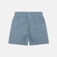 Green Leopard-print Swim Shorts