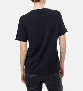 Zadig et Voltaire Logo-embroidery Short-sleeve T-shirt, Model View